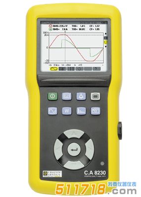 法國(guó)CA CA8230單相電能質(zhì)量分析儀 