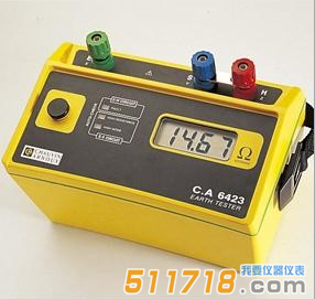 法國CA CA6423三極法接地電阻測試儀