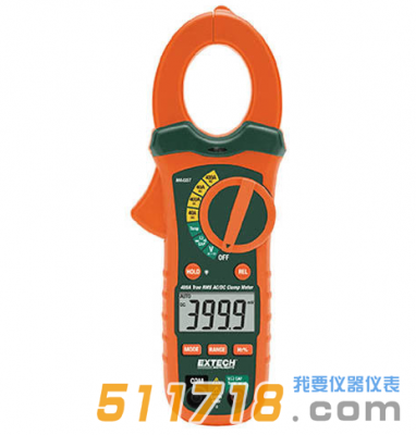 美國EXTECH MA435T 400A真有效值交流/直流鉗型表