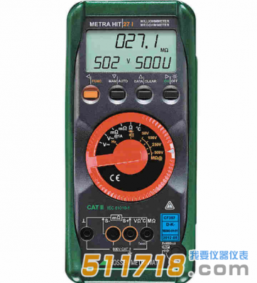 德國GMC-I METRAHIT 27I數字多用表