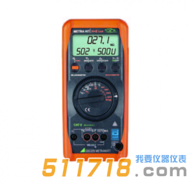 德國GMC-I METRAHIT H+ECAR絕緣電阻測試儀