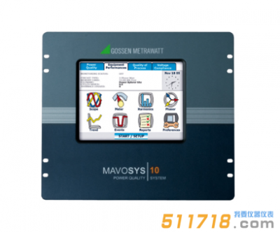 德國GMC-I Mavosys 10在線型電能質量分析儀