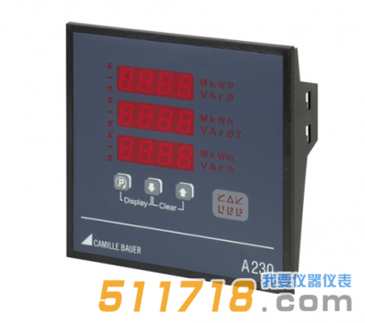 德國GMC-I SINEAX A230 LED顯示多功能電量表