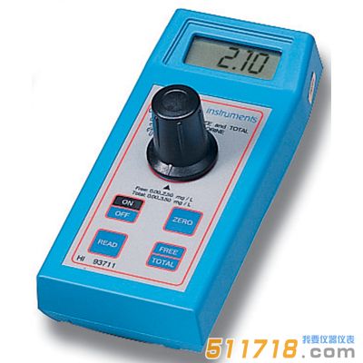 意大利HANNA(哈納) HI93711余氯總氯測定儀