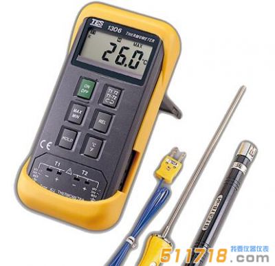 臺灣泰仕 TES-1306數字式溫度表