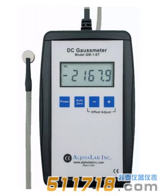 美國Alphalab GM1-ST直流高斯計