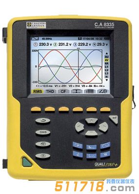 法國(guó)CA CA8335 三相電能質(zhì)量分析儀.jpg